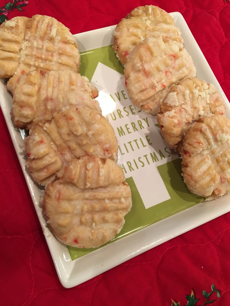 Peppermint Sugar Cookies
